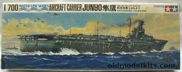 Tamiya 1/700 IJN Junyo Aircraft Carrier, WLA076 plastic model kit